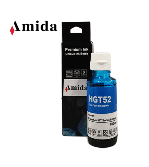 AMIDA-HP-Cyan-100ML-Ink-Bottle--GT52